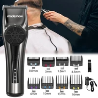 mens hair clipper newest madeshow m2 plated body adjustable professional hair clipper cordlesscord hair clipper