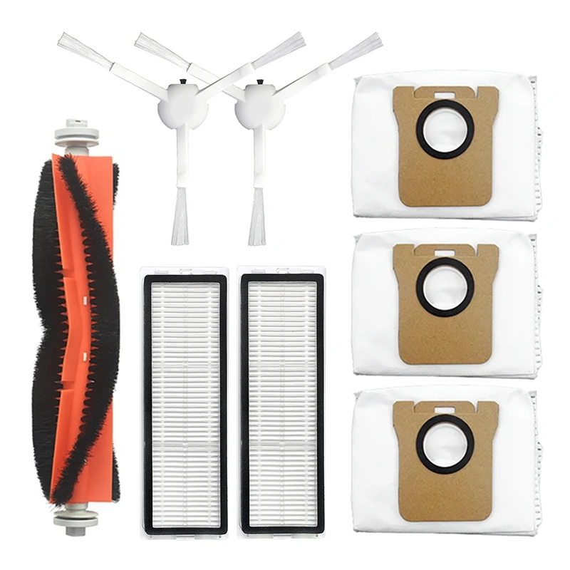 

For Mijia Sweeping Robot Filter Main Brush Side Brush Accessories