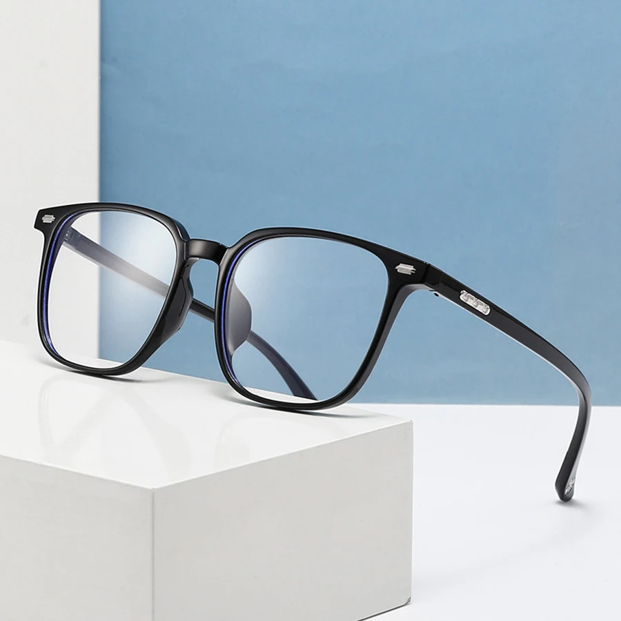 Новая оправа для очков с защитой от синего света модная прозрачная ультралегкие
