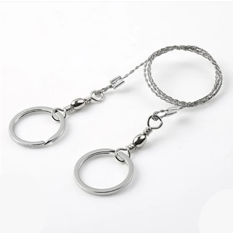 

Портативная пила для выживания на природе, Проволочная пила из нержавеющей стали, цепные пилы для кемпинга, пешего туризма, охоты, ручные пи...