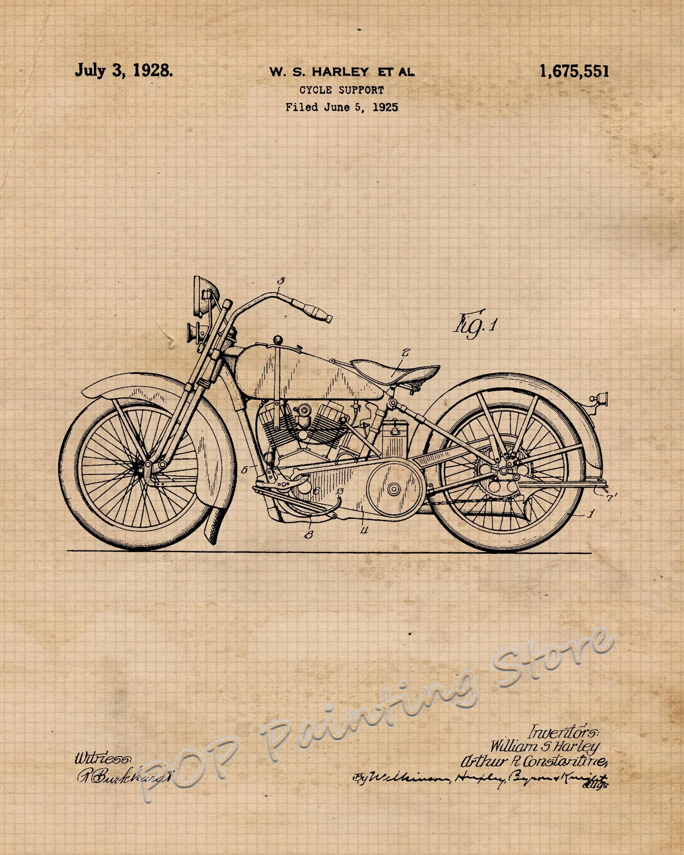 

Плакат "Мотокросс" на холсте