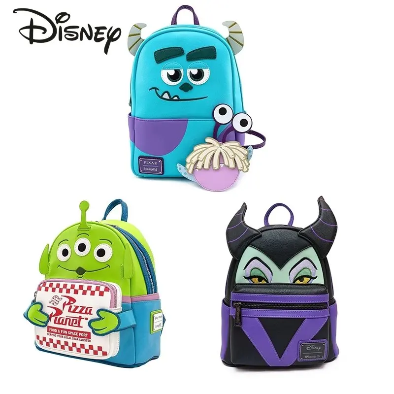 Disney Toy Story 2023 New Women's Backpack Luxury Brand Mini Women's Backpack 3D Cartoon Fashion High Quality Travel Backpack