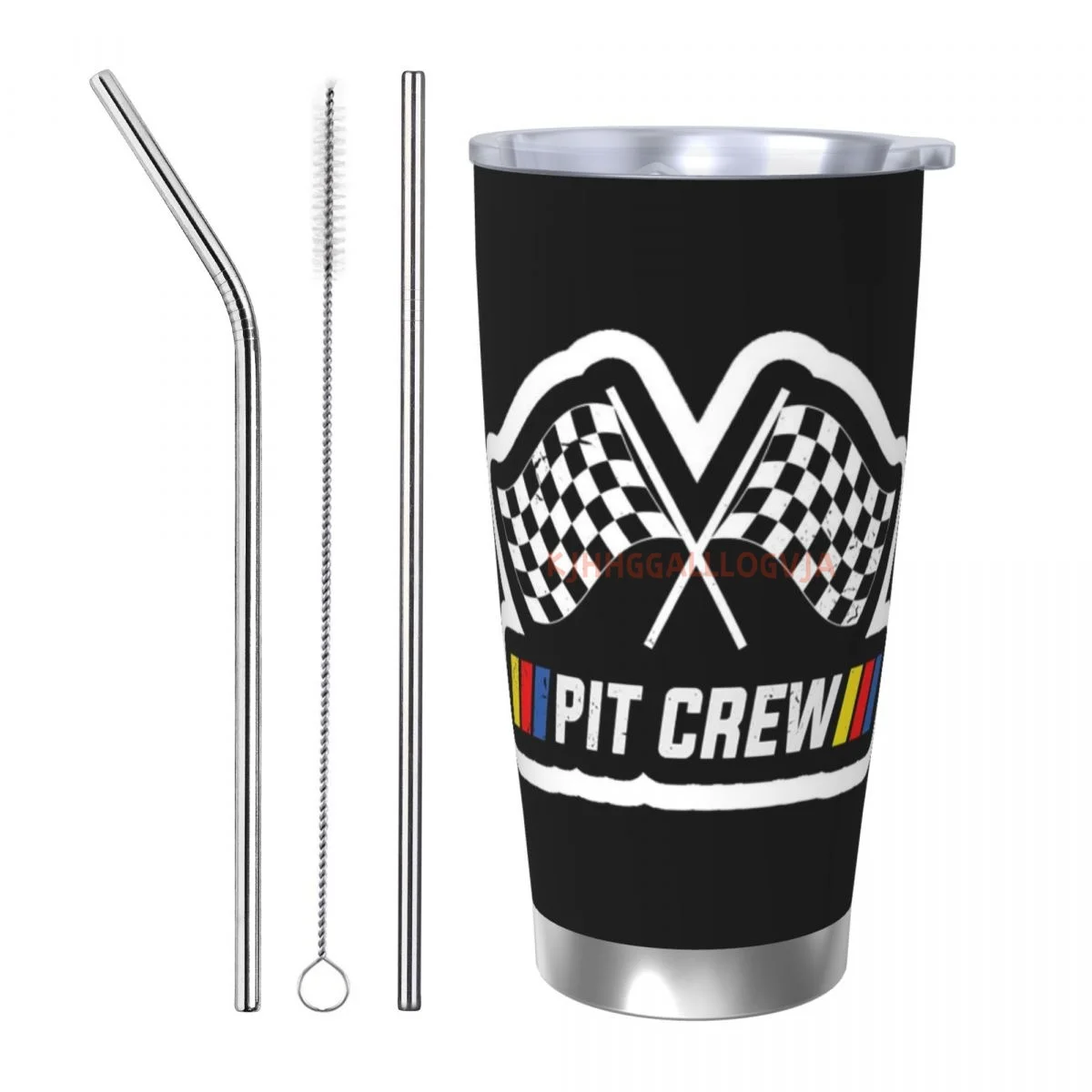 Изолированная термокофейная чашка из нержавеющей стали Pit Crew 20 унций кружка с