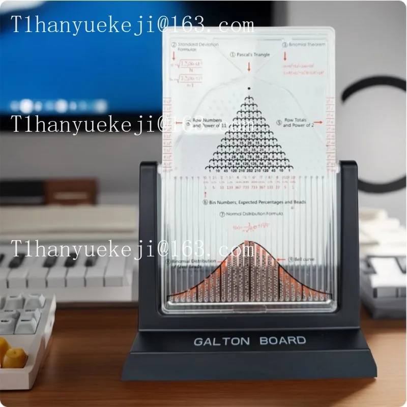 Высококачественная математическая модель нормального распределения, учебное пособие для школьных экспериментов, физическая доска Галтона (art.: 3920db218be02) - 3920db218be02