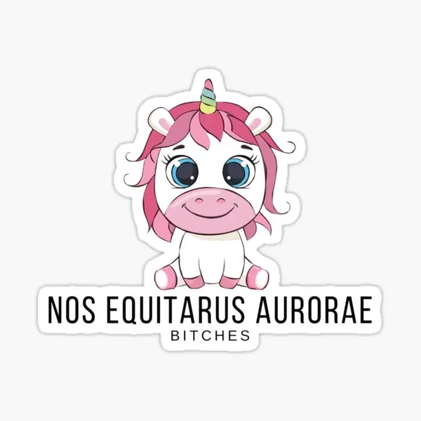 

5 шт. наклеек для аниме бампера Nos Equitarus Aurorae We Ride на рассвете