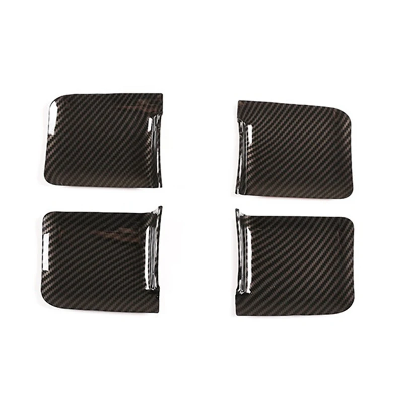 

Carbon Fiber ABS Car Interior Door Handle Bowl Cover Fit For Toyota- 2014-2021