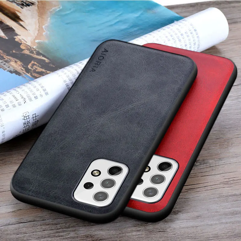 

Чехол для телефона Samsung Galaxy A23 5G coque, роскошные винтажные кожаные чехлы для samsung galaxy a23 5g, чехол, Обложка