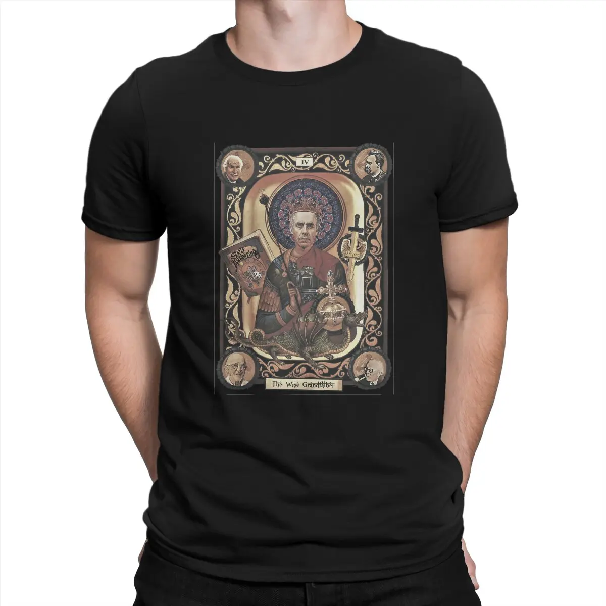 

The Wise Grandfather Unique TShirt Philosophy Casual T Shirt Summer T-shirt For Adult