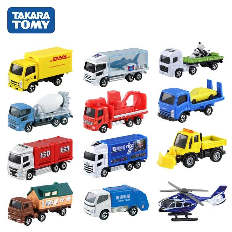 

Модель автомобиля Takara Tomy Tomica, металлическая модель, Инженерная техника, игрушечный вилочный погрузчик, экскаватор, транспортер, бульдозер, ...
