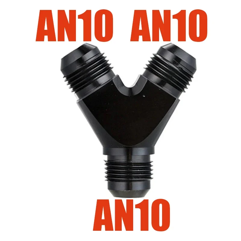 

AN4 AN6 AN8 AN10 Y Переходник Блок Наружная резьба Фитинг топливного шланга Тройник Жидкость Масляная труба Воздушная линия Шарнир Универсальный алюминий