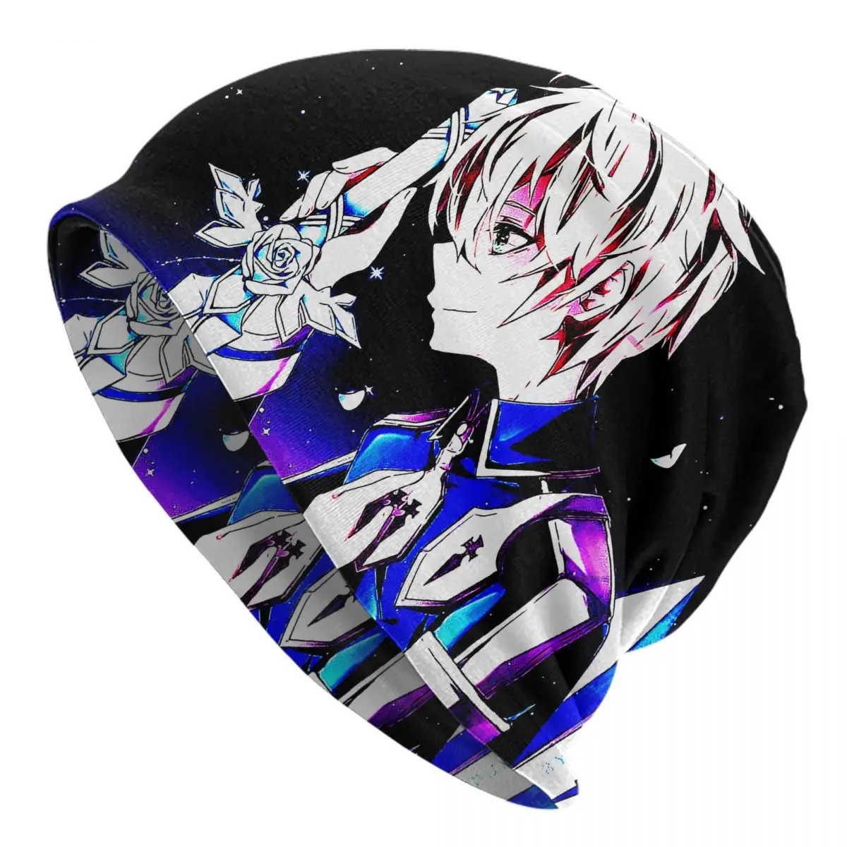 

Alicization Kirito Anime Series Fashion Hats Eugeo SAO Thin Hat Bonnet Special Skullies Beanies Caps Men Women's Earmuffs