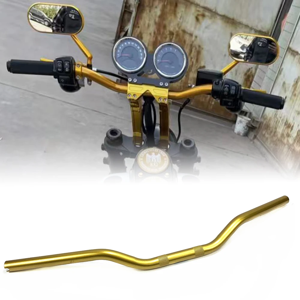 

Motorcycle 1 inch modified golden DS handlebars 25.4mm for Harley Dyna Street Bob Low Rider S Sporter XL883N/XL1200N-X48