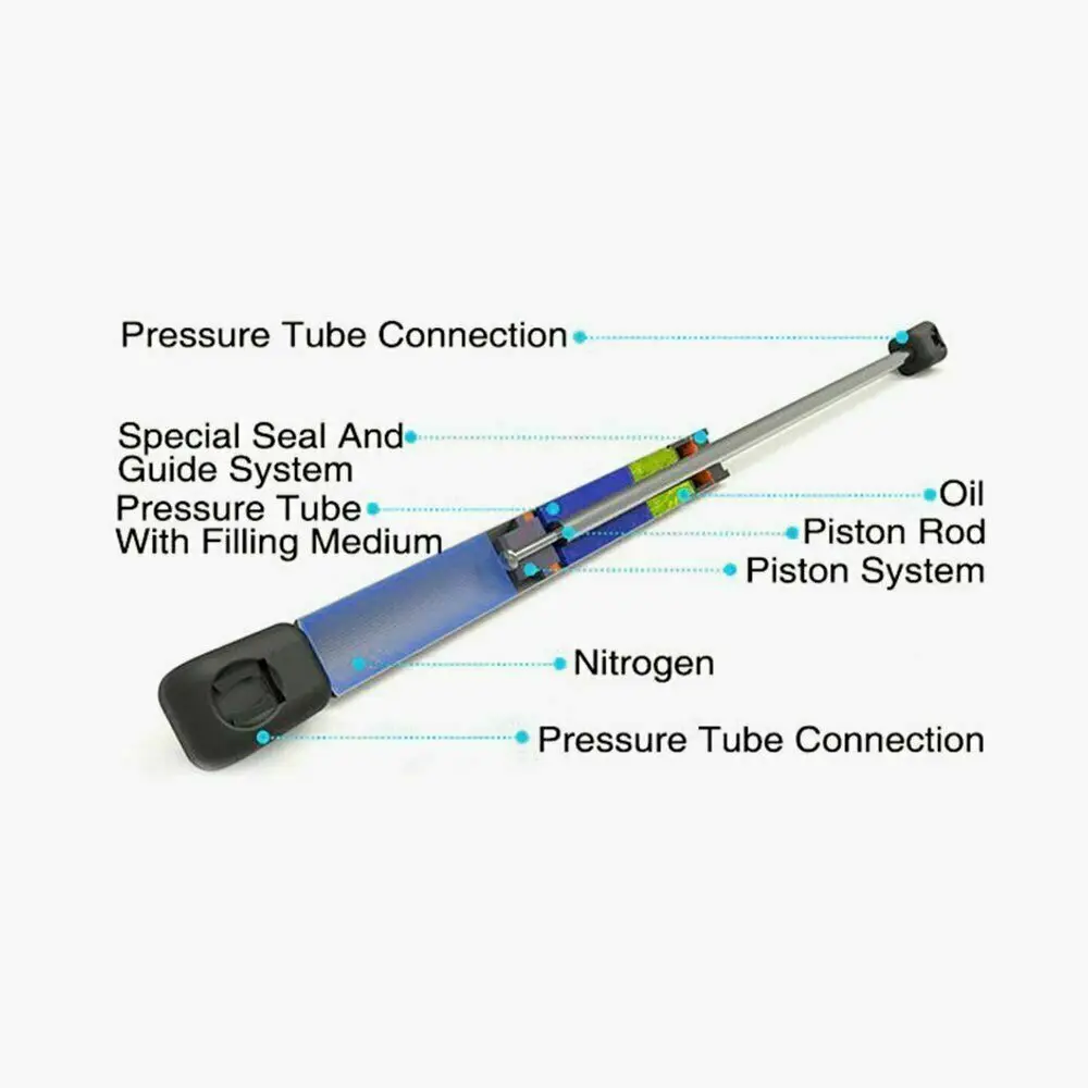 Комплект из 2 задних ворот подъемник заднего люка опоры амортизационные стойки