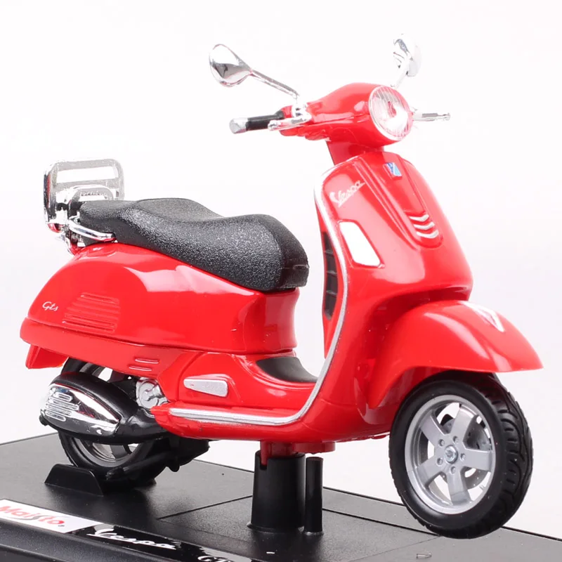 

Детский суперскутер Maisto Piaggio 2017 VESPA GTS 300, мотоцикл, литые автомобили, спортивный велосипед, игрушечные модели, сувенир в масштабе 1:18