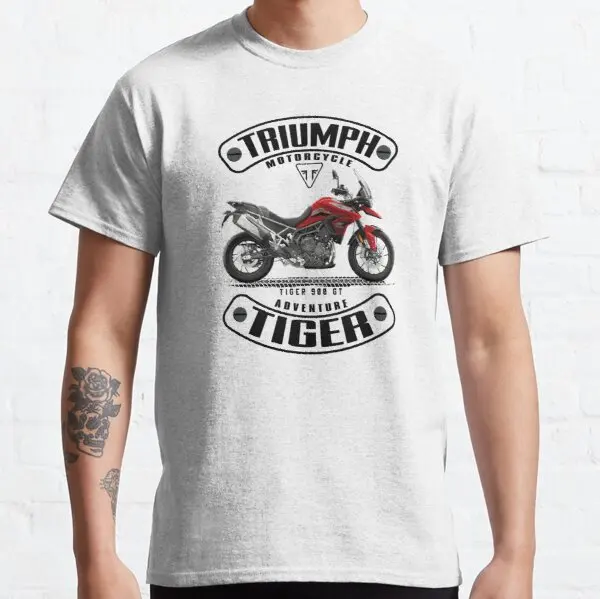 

Пользовательская графическая Дизайнерская одежда и аксессуары TIGER 900 GT, футболка для KTM CFMOTO Suzuki Gilera Kawasaki harрис Husqvarna