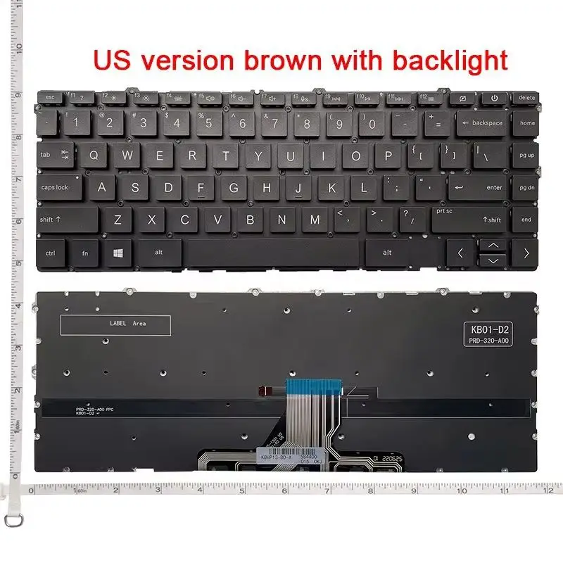 Новая клавиатура для ноутбука HP ENVY X360 13-BA 13T-BA TPN-C147 13-BD 13-AY TPN-C145 13-AY0055AU с подсветкой
