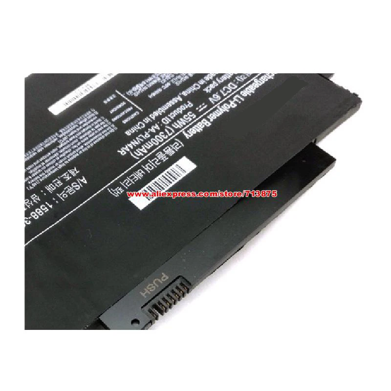Оригинальный аккумулятор AA-PLVN4AR BA43-00364A для Samsung 910S5J-K02 930X3G-K02 940X3G-K03 NP910S5J-K01 NP940X4G 7.6V