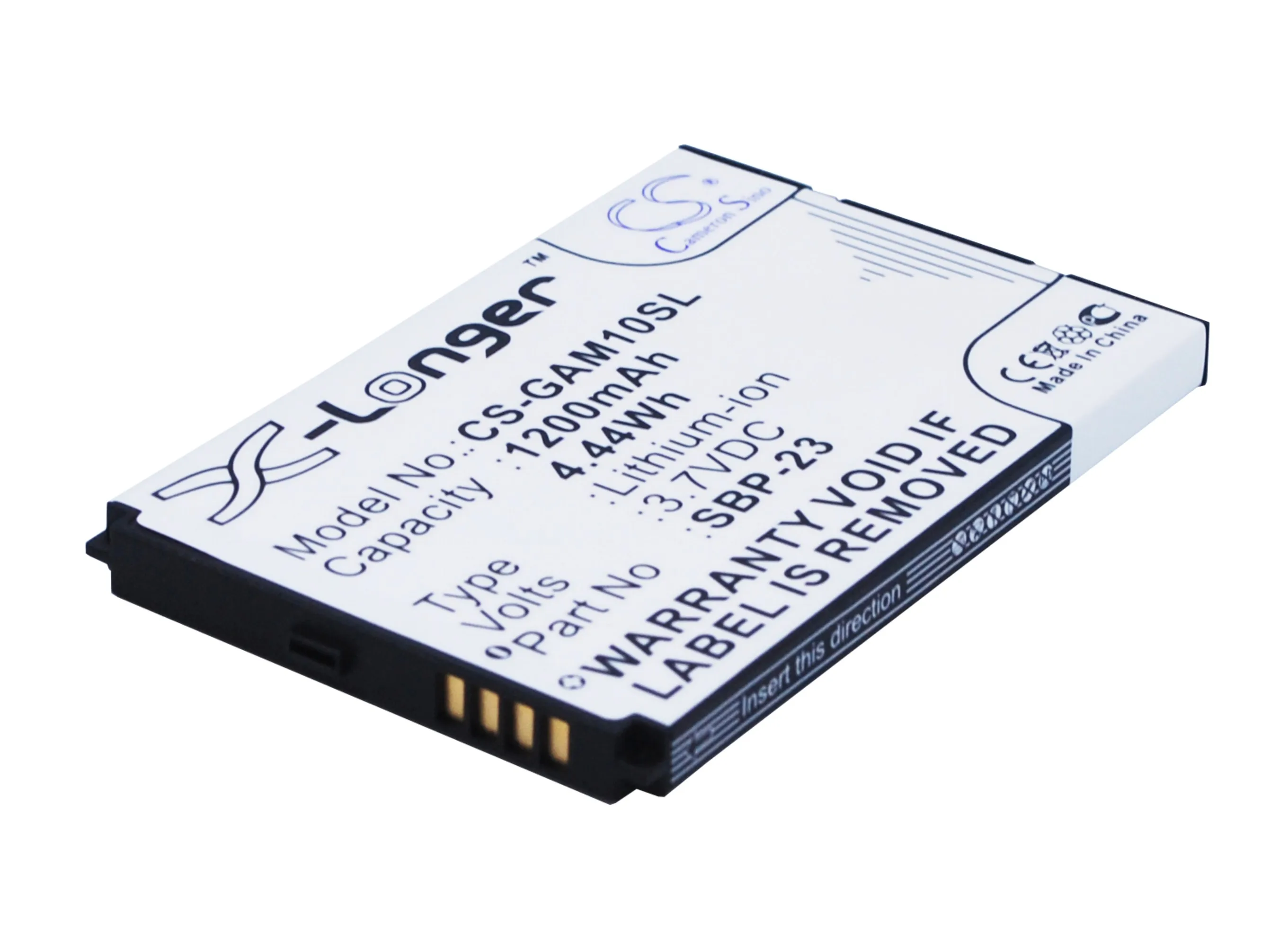

CS 1200mAh / 4.44Wh battery for Asus A10, M10, M10E, T20 361-00048-00, SBP-23
