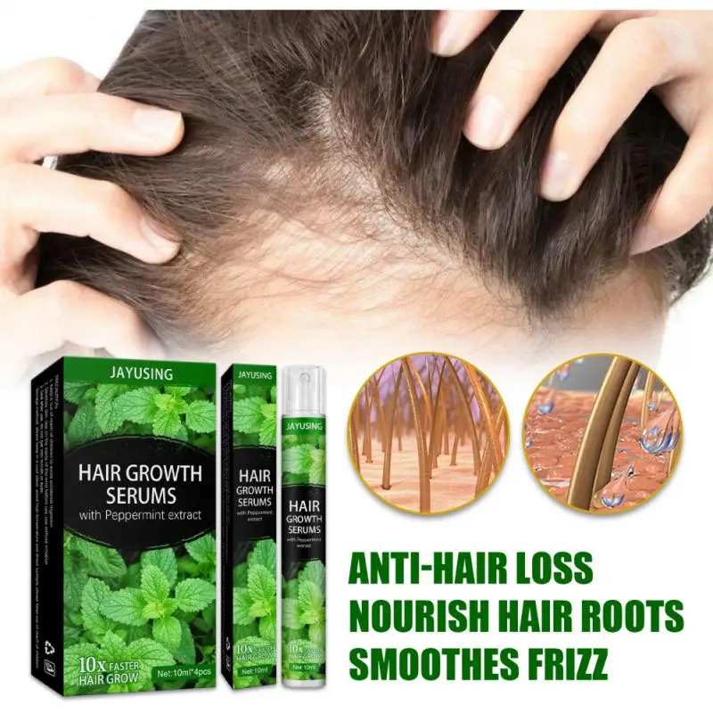 

10ml Mint Anti-Hair Loss Essential Oil Dredges Hair Follicles Hair Growth Serum Hair Treatement Oil TSLM1 Dropshipping/Wholesale