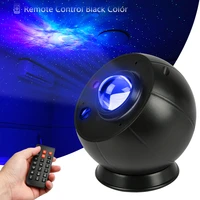 led star galaxy projector starry sky night light built in bluetooth speaker for home bedroom decoration kids valentines daygift