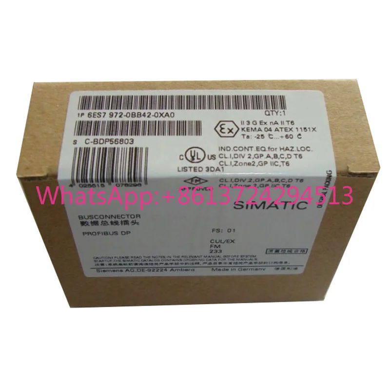 Новый разъем шины RS485 6ES7972-0BB42-0XA0