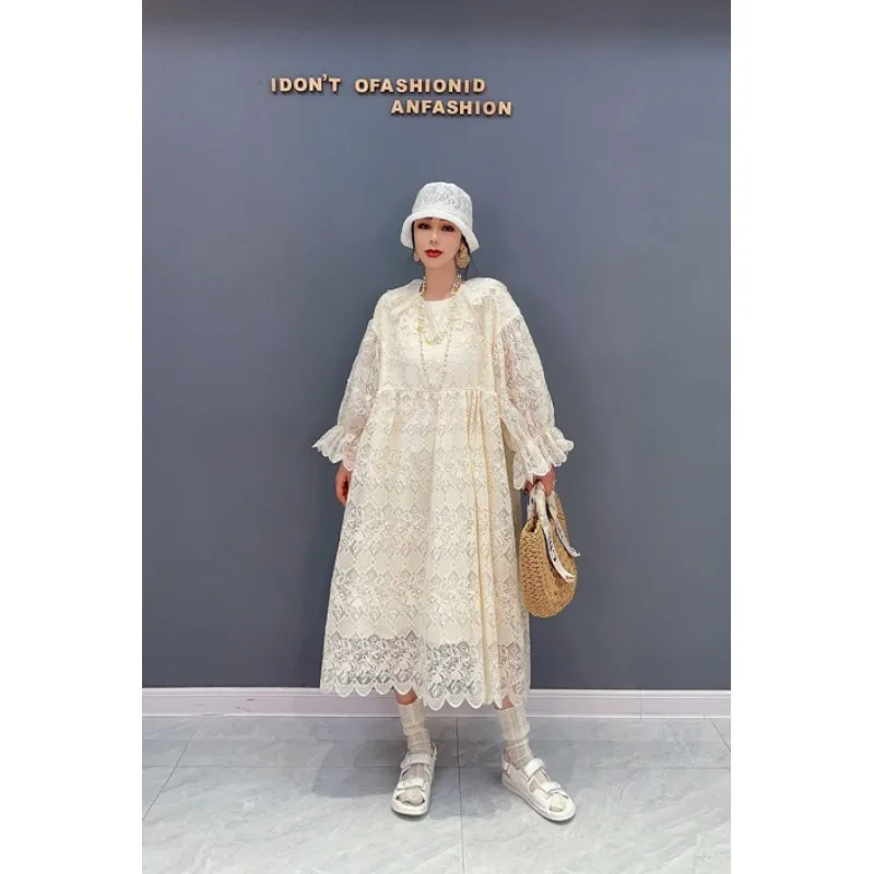 

Новинка Весна 2023, кружевное сращивающееся платье