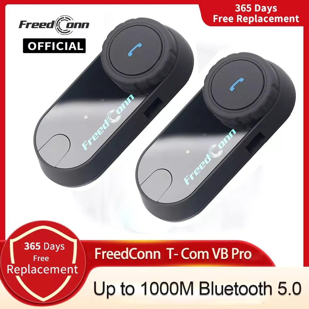 

Гарнитура для мотоциклетного шлема FreedConn TCOM VB, bluetooth-гарнитура для наушников, водонепроницаемая