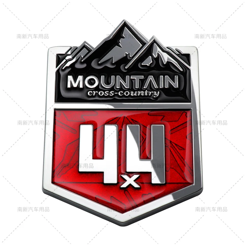 

Металлическая Эмблема 4x4 для горной пересеченной местности для Jeep Compass Grand Cherokee Wrangler, Стайлинг автомобиля