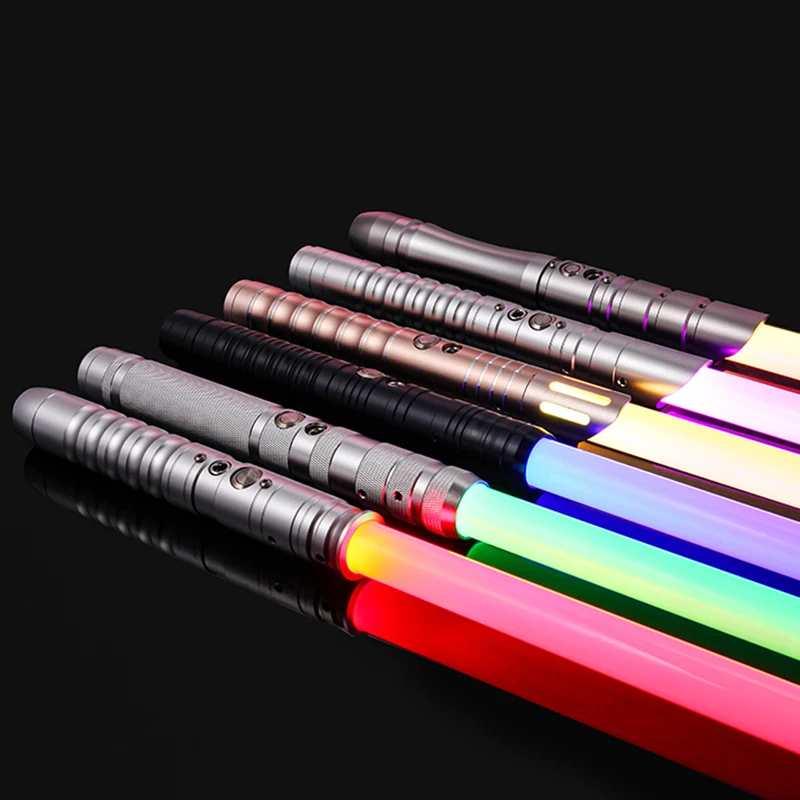 

Лазерный меч RGB, блестящий металлический светящийся меч