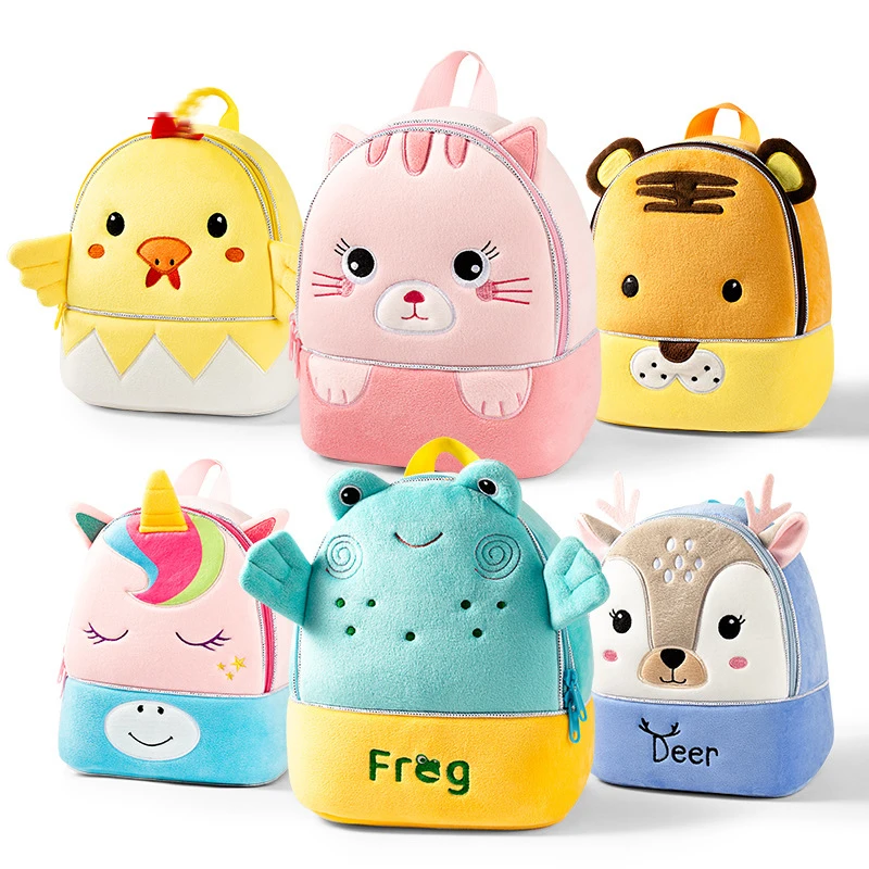 Детские рюкзаки с 3D рисунком из мультфильма школьные ранцы для девочек и