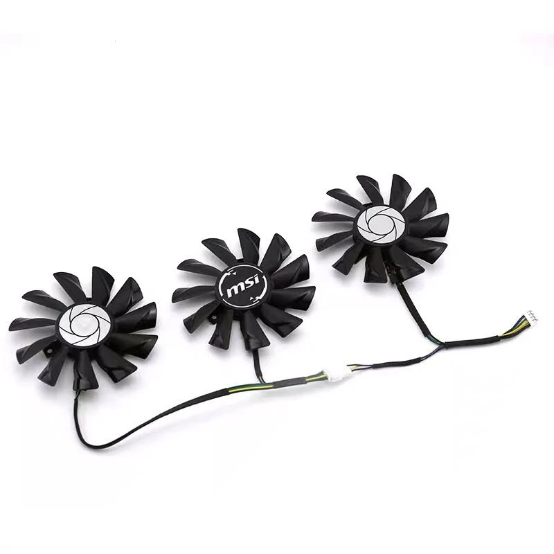 Новый 85 мм 4PIN PLD09210S12HH охлаждающий вентилятор для MSI GTX 1080 1070 1060 Duke TI графической