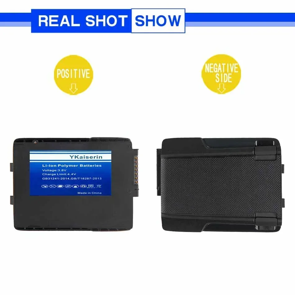 Аккумулятор ykaisin 82-171249-02/82-171249-01 5600 мАч для ZEBRA TC70 TC75 батарея сканера символов +