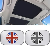 car sunroof sunshade cover uk union jack flag sun roof shade cooling for mini cooper clubman countryman r55 r56 r60 r61 f56