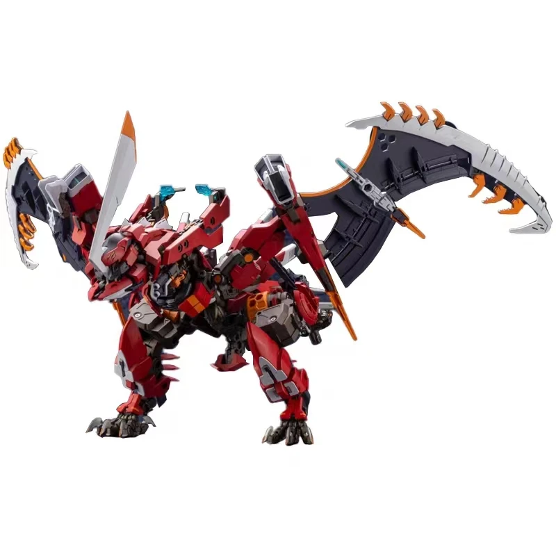 

100% Original Anime Shouya Model HG012R HEXA GEAR Hexagonal Teeth AGNIRAGE Vulcan Rage Red Dragon Assembled Model