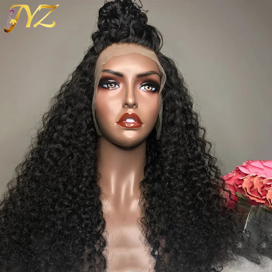 

4C Curly Baby Hair 13x4 HD Lace Frontal Wig Human Hair Kinky Curly 13x6 Lace Front Wigs For Women Natural Kinky Edges Hairline