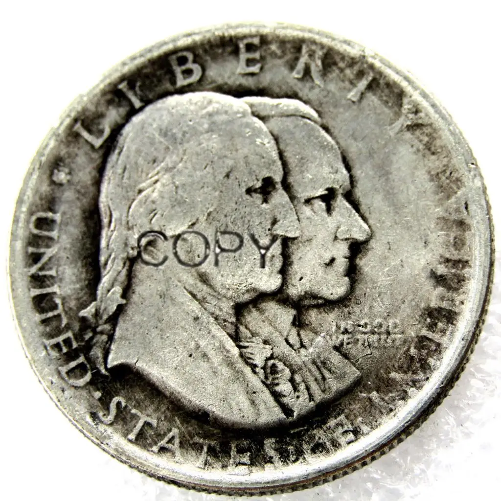 

US 1926 Sesquicentennial Half Dollar Silver Plated Copy Coin
