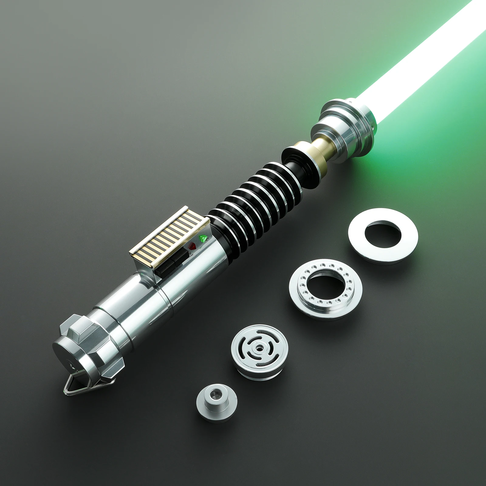 Фото Лазерный меч DamienSaber Luke Skywalker V1 Xeno3.0 Pixel для тяжелых дуэлей с бесконечной сменой цвета и Bluetooth, 34 шрифта №1