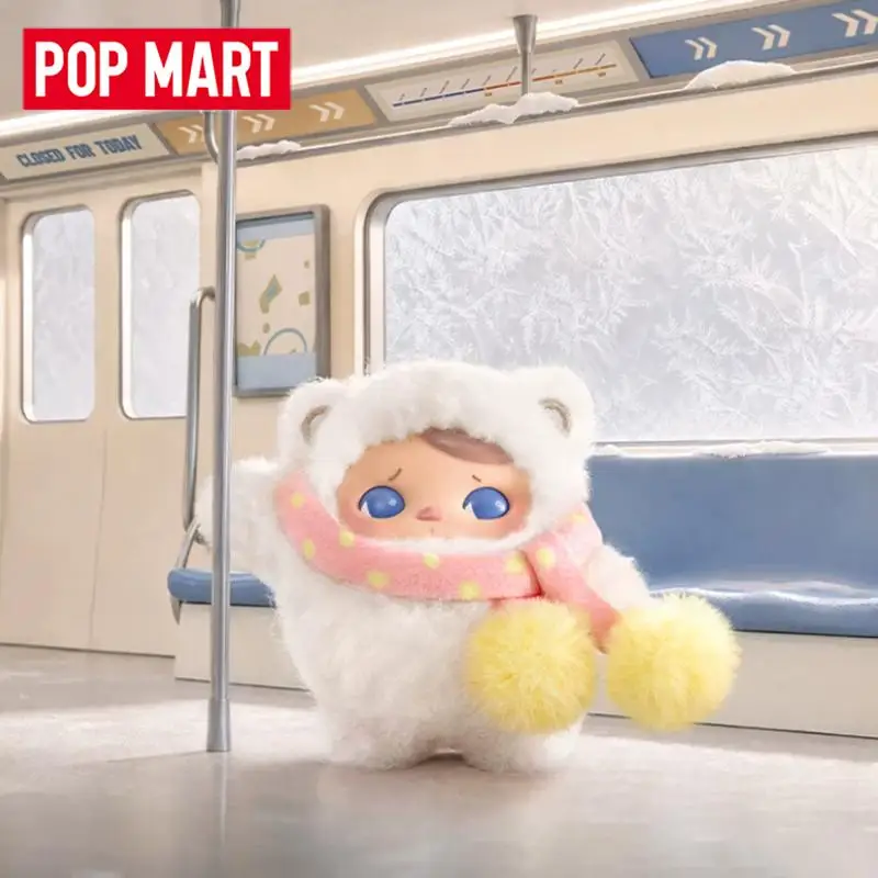 Фото POP MART PUCKY Серия «Сегодня закрыто» Виниловый плюшевый брелок Модные игрушки из сюрприз-бокса Загадочная коробка-сюрприз Фигурка-сюрприз №1
