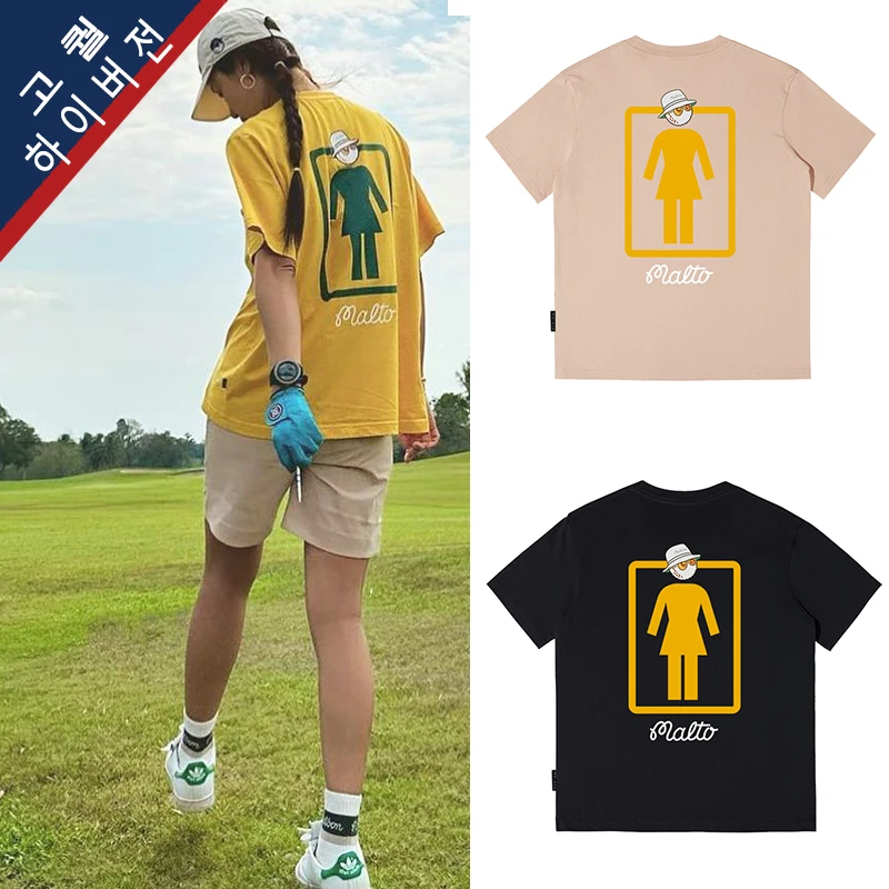 

100% Cotton Fashion Men Women Golf Wear Shirts 100% Cotton Breathable Short Sleeve T-Shirt