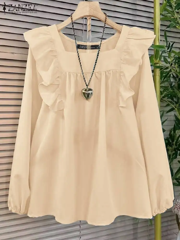 Блузка женская ZANZEA Harajuku