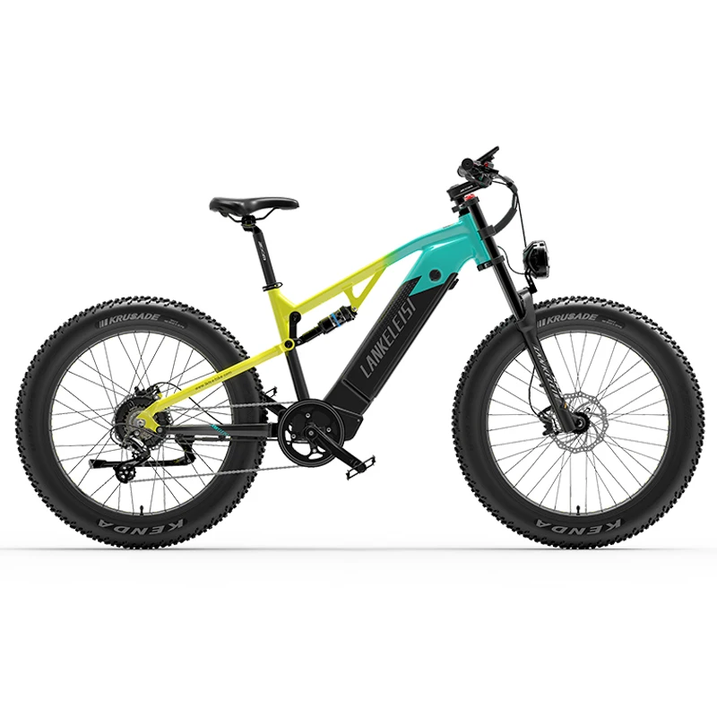 RV800 PLUS 26 inch Fat Electric Mountain Bike 48v 20ah For Samsung battery 750W Bafang Motor Electric Bicycle Full Suspension images - 6