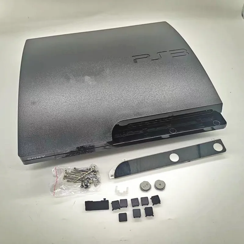 Черный белый Сменный Чехол с полным корпусом чехол для ps3 slim 2000 20XX 2500 консоли