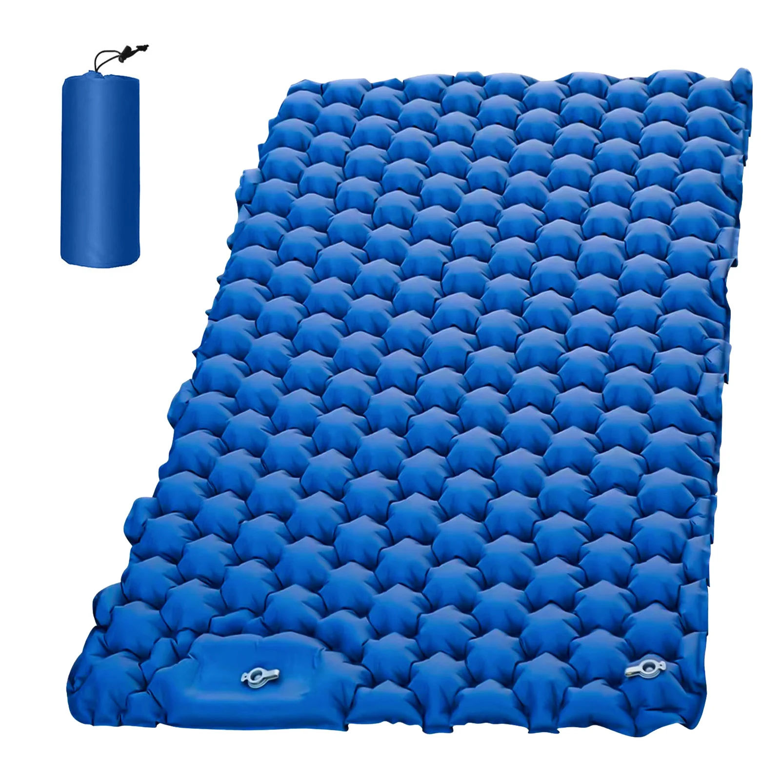 

Outdoor Sleeping Pad Camping Inflatable Mattress 2 Person Travel Mat Folding Bed Ultralight Air Cushion Hiking Trekking