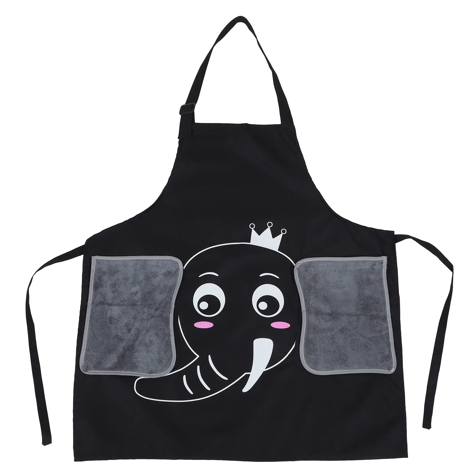 

Cooking Baking Apron Practical Household Lovely Hand-wiping Apron Kitchen Apron