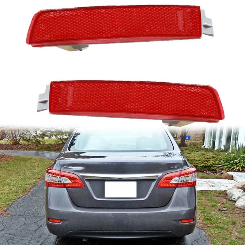 2 шт. для Nissan Sentra Juke Kicks Murano Quest задний бампер отражатель тормозной фонарь