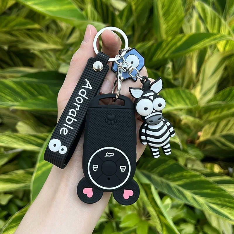 

Силиконовый чехол для автомобильного ключа, сумка для GWM HAVAL H6 M6 ORA Good Cat White Cat IQ, автомобильный Стайлинг, держатель, защита ключа