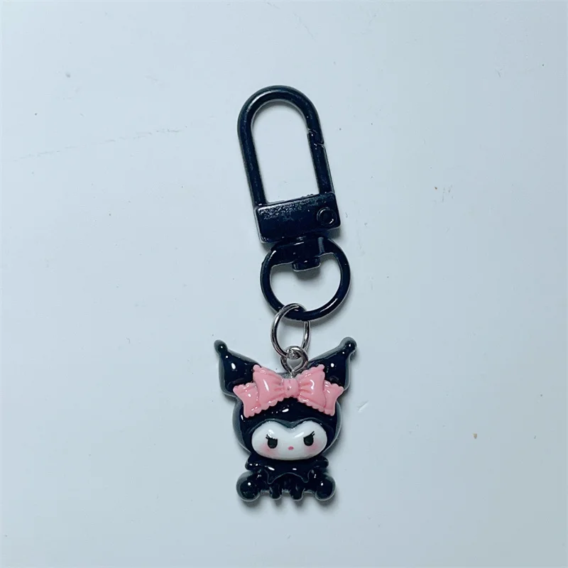 Sanrio Kuromi брелок Kawaii детские игрушки подвеска из смолы для девочек мультфильм