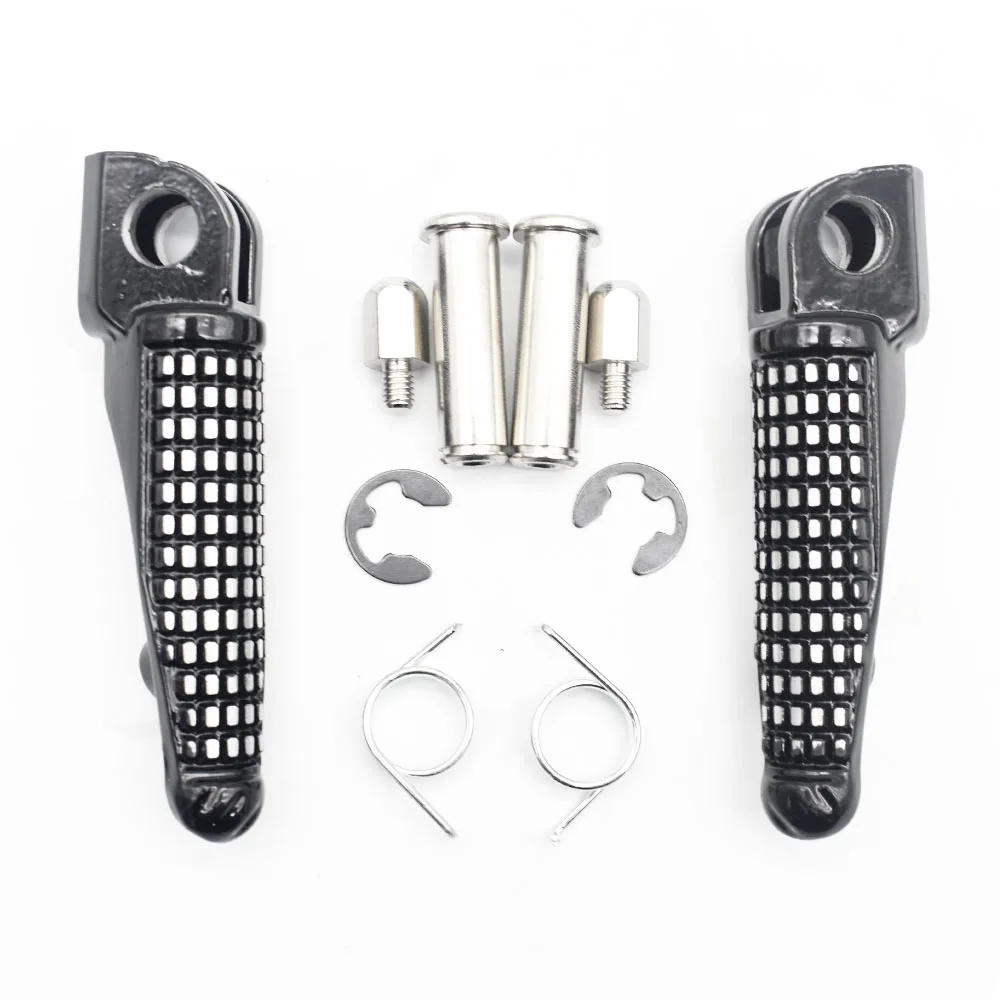 

For Kawasaki ZX6R ZX636 ZX9R ZX10R ZX14 ZX-14 Z750 Z1000 ZZR1200 GTR1400 ZZR1400 ER6N Motorcycle Front Rear Footrests Foot pegs