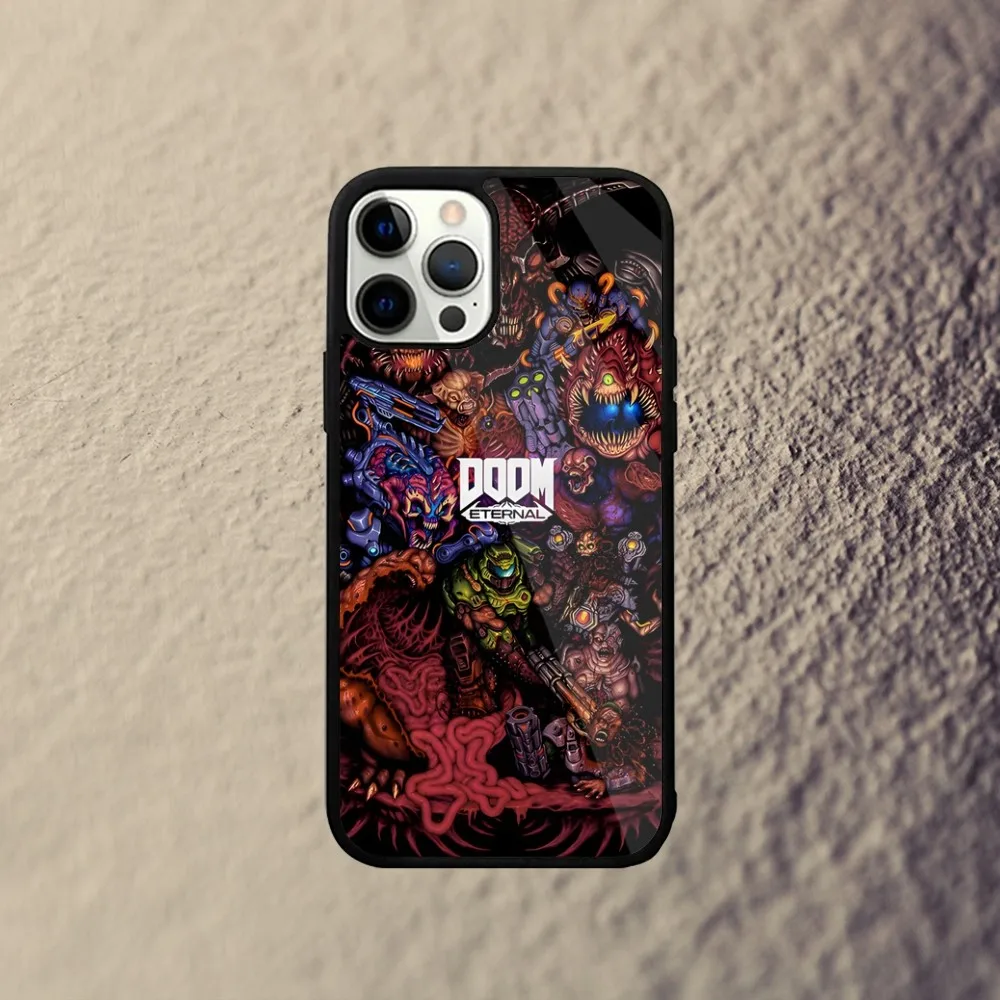 Чехол для телефона Game Dooms iPhone 15 14 13 12 11 Plus Pro Max Mini Magsafe с магнитной беспроводной