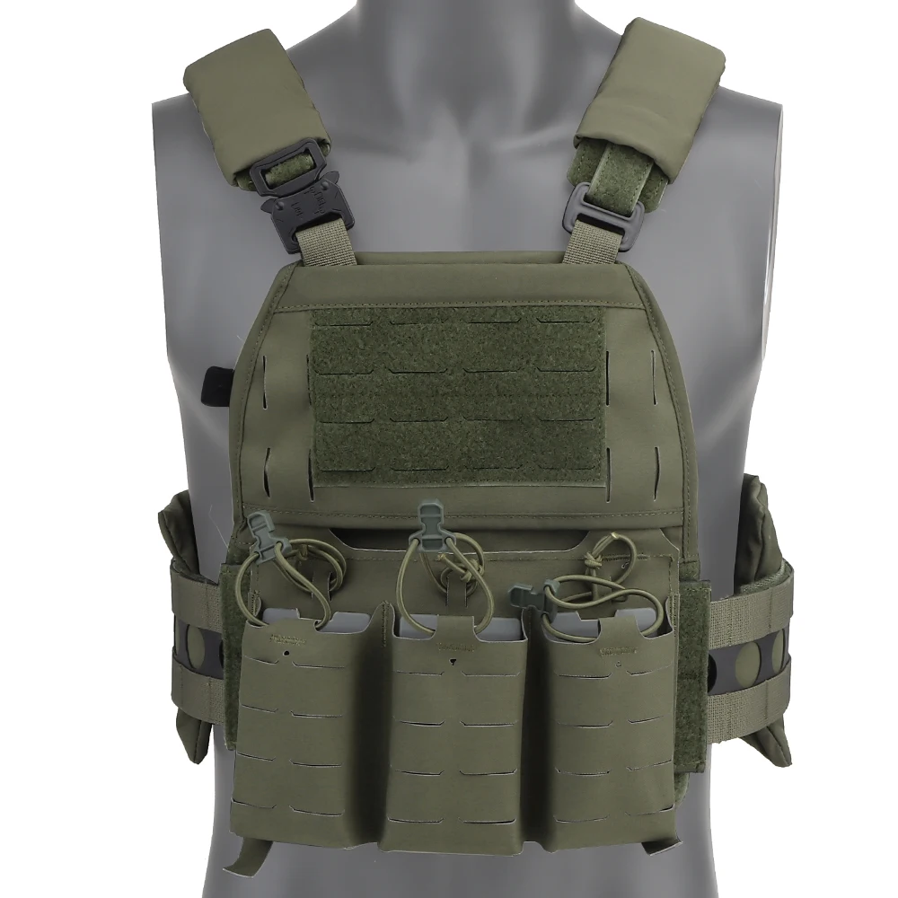 

Tactical FCPC V5 Vest Quick Detach Cummerbund Adjustable Padded Shoulder Strap Front Mag Insert Pouch Hunting Protective Vest